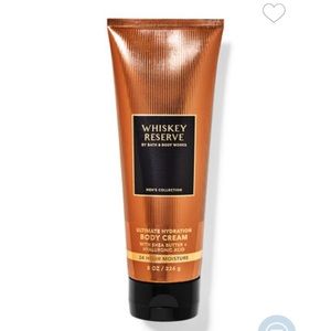 NWT Bath & Body Works Whiskey Reserve Ultimate Hydration Body Cream